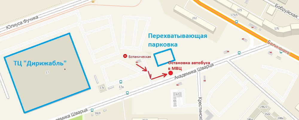 Схема проезда